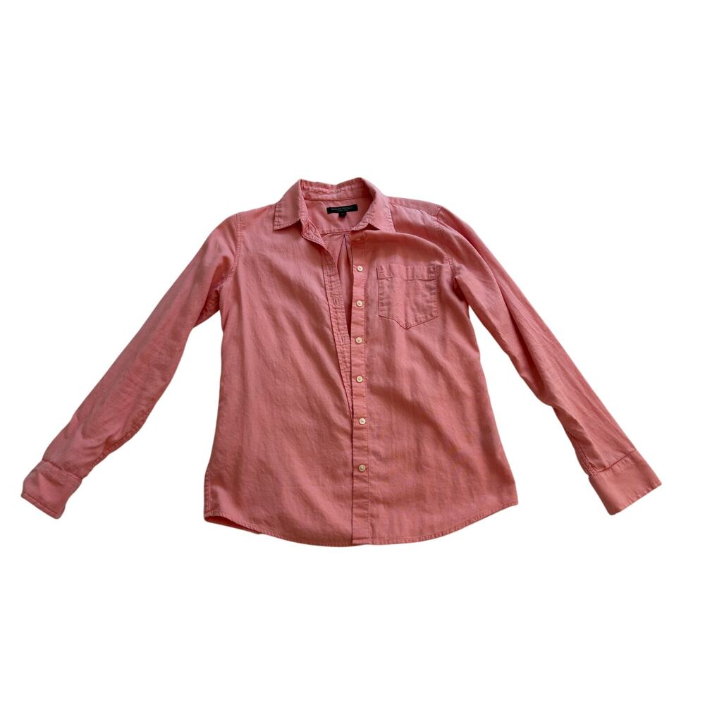 Banana Republic women's Peach Dillon Shirt Size XS